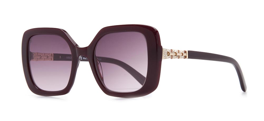 GOLDBERRY Sunglasses Teenage Woman Rectangular Full-Rimmed Acetate UV400 GBGNŞ 4503-C.03